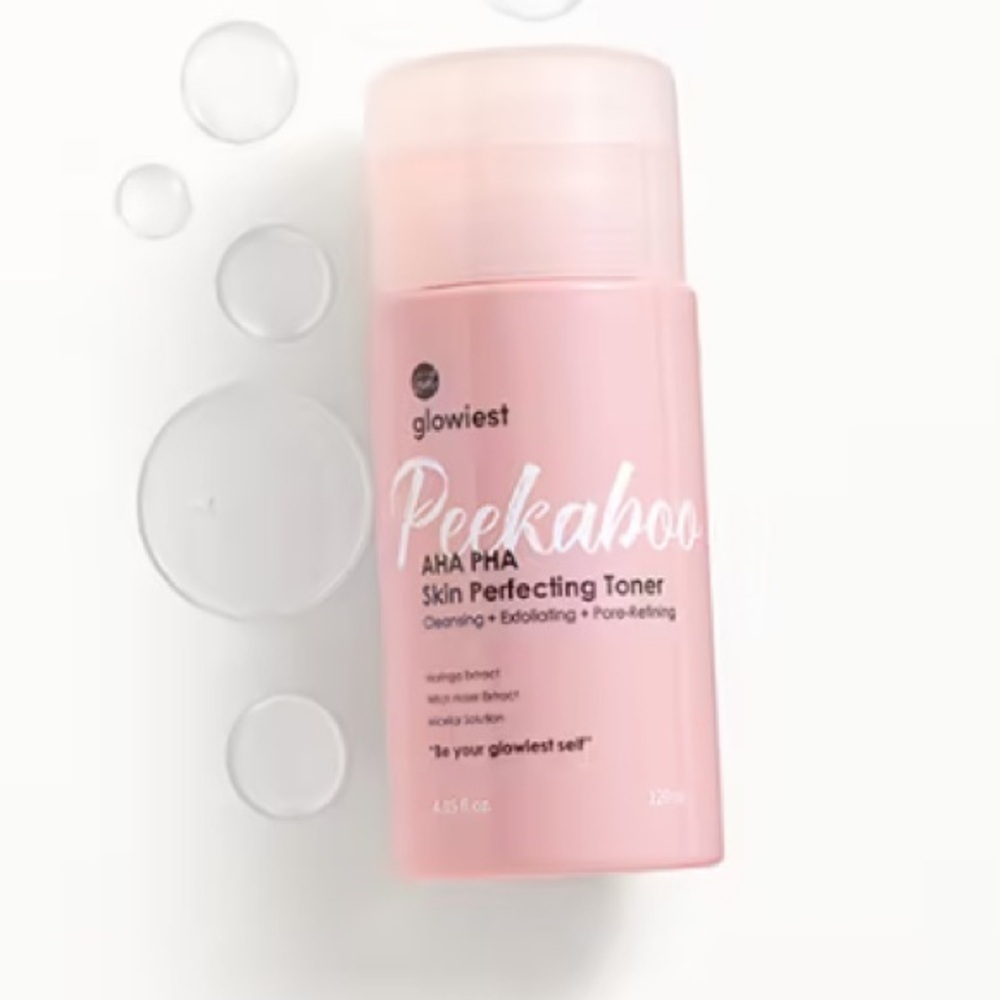 Glowiest Peekaboo AHA/PHA Skin Perfecting Toner NEW